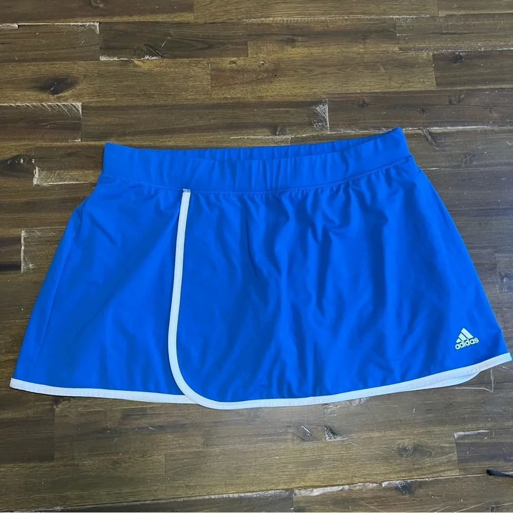 Adidas Climalite Blue Tennis Skirt